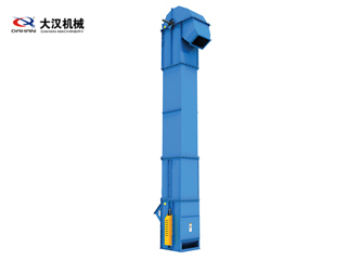 防撕裂的高强度钢丝绳芯胶带，输送量可以达到686m3/h，提升高度可达100m